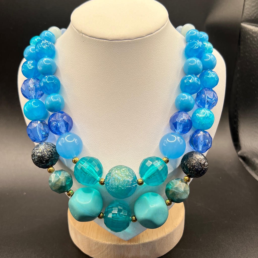 Vintage Japan Beaded Necklace